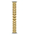 Guess Women's Gold-tone Stainless Steel Apple Watch Strap 38mm-40mm In Gold-tone
