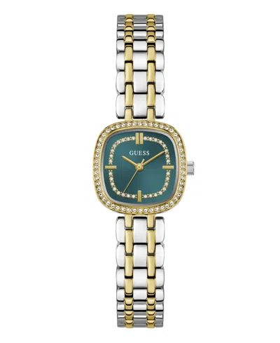 Guess Women's Gold-tone Stainless Steel Analog Watch, 25mm In Multi