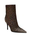 Guess Women's Gomoray Embellished Stiletto Booties In Animal Print