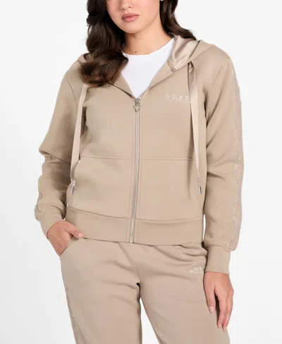 Guess Women's Hooded Sweatshirt In Neutral