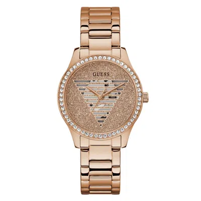 Guess Women's Idol Rose Gold Dial Watch