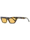 Guess Women's J Balvin Sunglasses Gu8226 55e Colored Havana 52mm In Multi