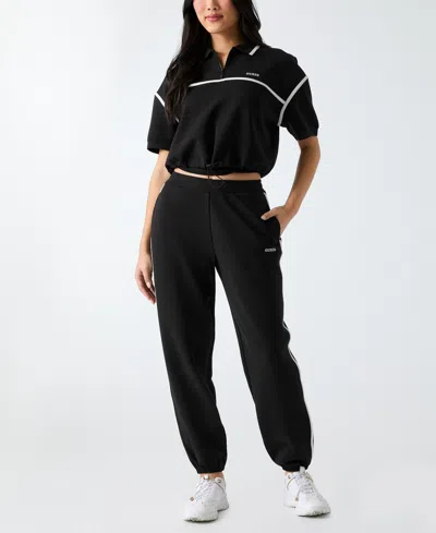 Guess Women's Jasmine High-rise Jogger Pants In Black