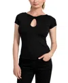 Guess Joey Cutout Top In Black