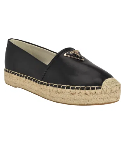 Guess Women's Jolandy Espadrille Closed Toe Flats In Black