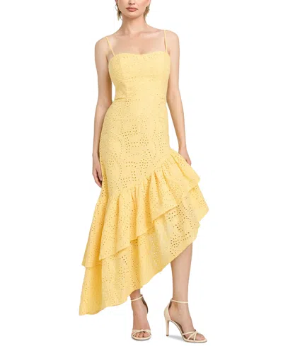GUESS WOMEN'S JOYCE SLEEVELESS SWEETHEART-NECK DRESS