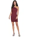 GUESS WOMEN'S KANDY CRYSTAL-STRAP HALTER MINI DRESS