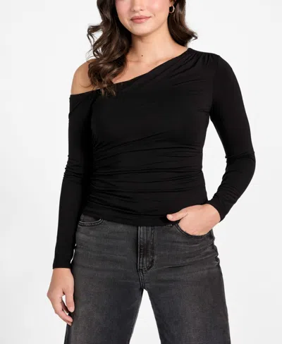 Guess Women's Kassadee Off-the-shoulder Top In Black
