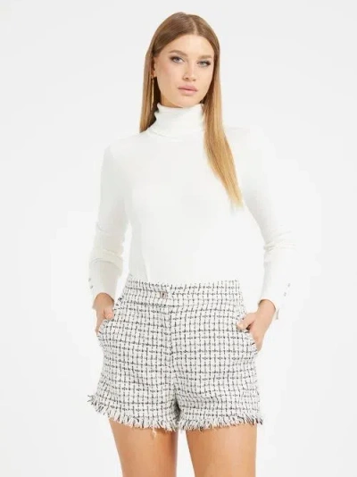 Guess Women's Knitwear  W2br53 Z2v62 G012 In White