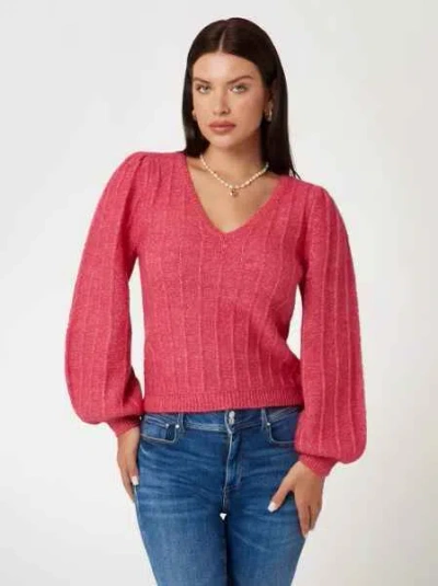 Guess Women's Knitwear  W4br0n Z3lg0 G61g In Red