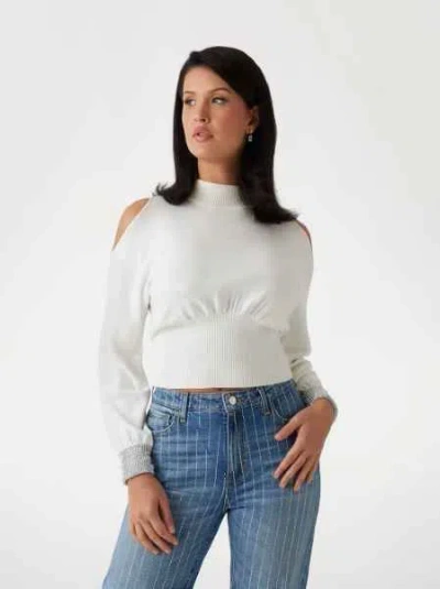 Guess Women's Knitwear  W5rr02 Z2zk2 G1o6 In White