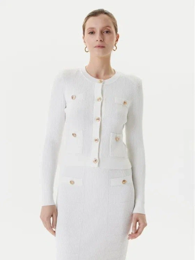 Guess Women's Knitwear  W5yr09 Z0130 G012 In White