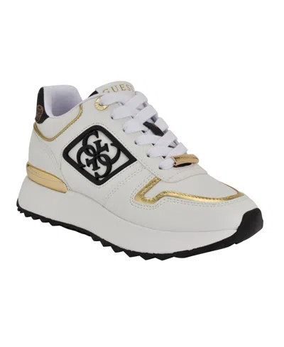 GUESS WOMEN'S KOYAA QUATTRO G LOGO RETRO JOGGER SNEAKERS