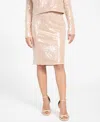Guess Women's Lavinia Sequin Pencil Midi Skirt