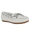 Guess Lavonta Boat Shoe In White