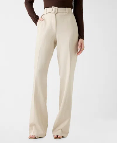 Guess Women's Leila Belted Mid-rise Pants In Multi