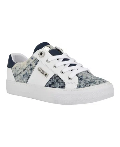 Guess Women's Loven Lace-up Sneakers In Multi
