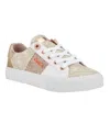 Guess Women's Loven Lace-up Sneakers In Neutral