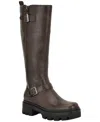 Guess Lynnie Knee High Boot In Brown