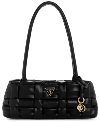 Guess Women's Marion Shoulder Satchel Bag In Black