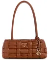 Guess Women's Marion Shoulder Satchel Bag In Brown