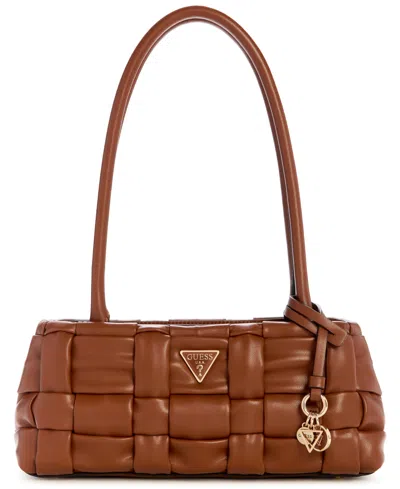 Guess Women's Marion Shoulder Satchel Bag In Brown