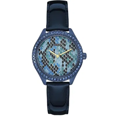 Guess Women's Mini Mystical Blue Dial Watch