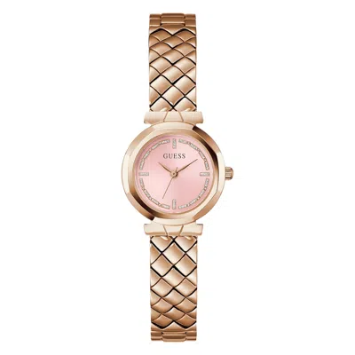 Guess Women's Mini Rumour Pink Dial Watch