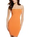 Guess Women's Mirage Strapless Knit Dress In Sun Stone