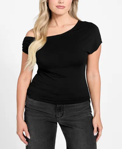 Guess Women's Miraya Off-the-shoulder Top In Black