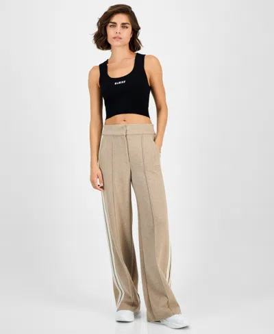 Guess Women's Muriel Straight-leg Pants In Black