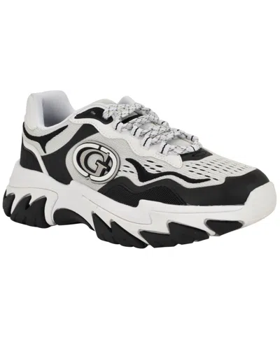 Guess Women's Nennzo Cat Claw Chunky Fashion Lace-up Sneakers In Multi