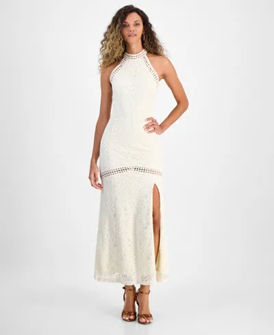 GUESS WOMEN'S NEW LIZA HIGH-NECK SLEEVELESS DRESS