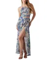 Guess Women's New Romana Printed Maxi Skirt In Fiji Palm Print