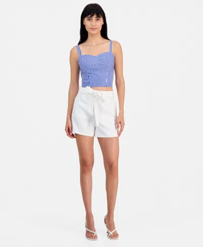 Guess Women's New Valentina Shorts In White