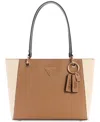 Guess Women's Noelle Ii Small Tote Bag In Brown