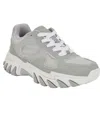 Guess Women's Norina Lace-up Cat Claw Chunky Sneakers In Light Grey