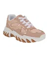 Guess Women's Norina Lace-up Cat Claw Chunky Sneakers In Light Pink