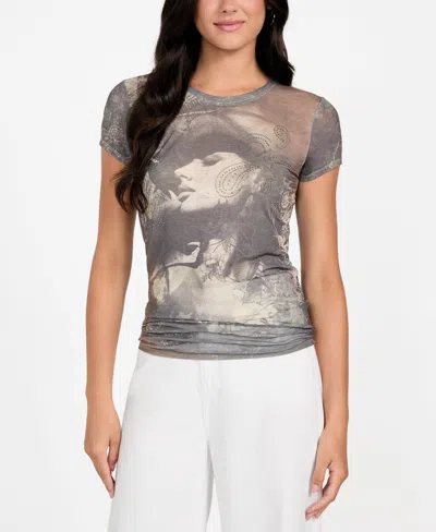 Guess Women's Nostalgia Short Sleeve T-shirt In Multi