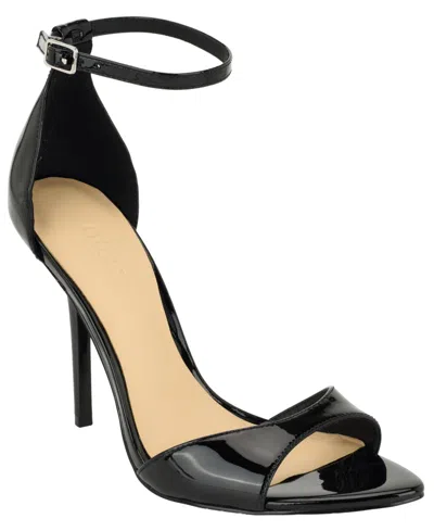 Guess Olivey Ankle Strap Sandal In Black