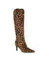Guess Palisa Knee High Boot In Animal Print