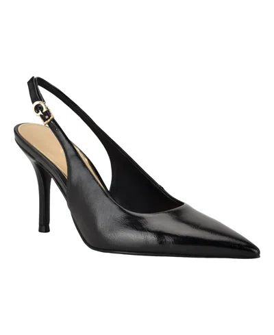 Guess Women's Princelsa Pointed Toe Slingback Pumps In Black