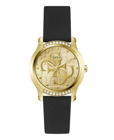 Guess Women's Quartz Black Silicone Watch 36mm