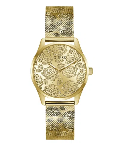 Guess Women's Quartz Gold-tone Stainless Steel Analog Watch, 36mm