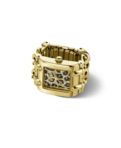 Guess Women's Quartz Gold-tone Stainless Steel Watch 18mm