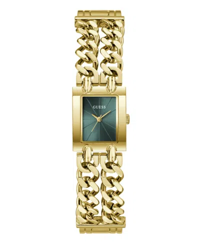 Guess Women's Quartz Gold-tone Stainless Steel Watch 20mm