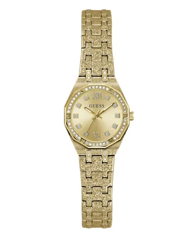Guess Women's Quartz Gold-tone Stainless Steel Watch 25mm