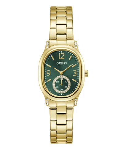 Guess Women's Quartz Gold-tone Stainless Steel Watch 28mm In Multi