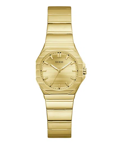 Guess Women's Quartz Gold-tone Stainless Steel Watch 30mm