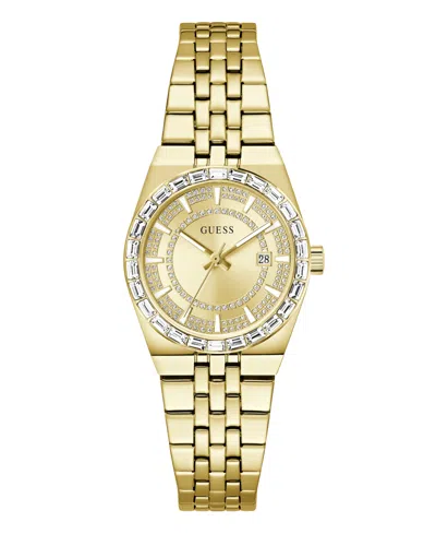 Guess Women's Quartz Gold-tone Stainless Steel Watch 32mm